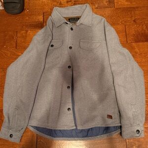 Men's Gray Pea Coat